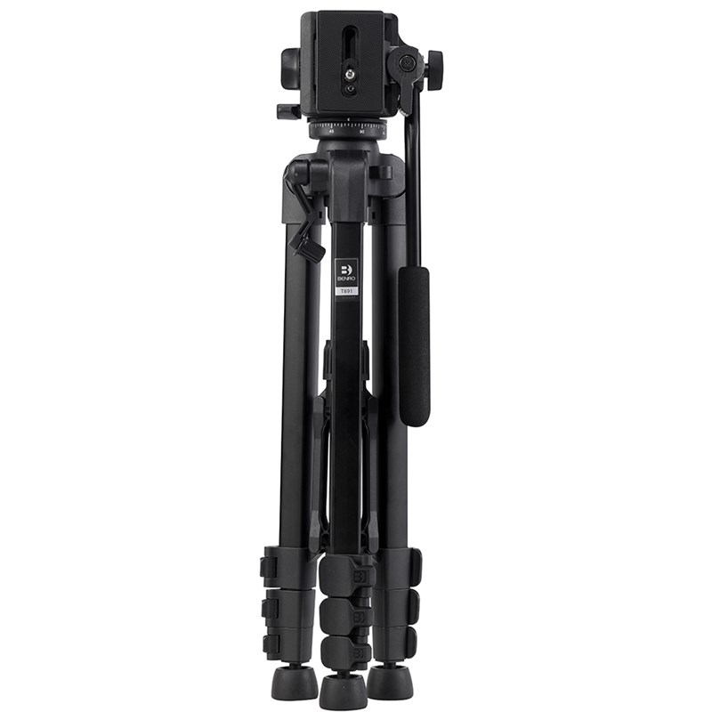 BENRO T891 Professional Black Aluminium Alloy tripod photography Tripod for DSLR mobile phone