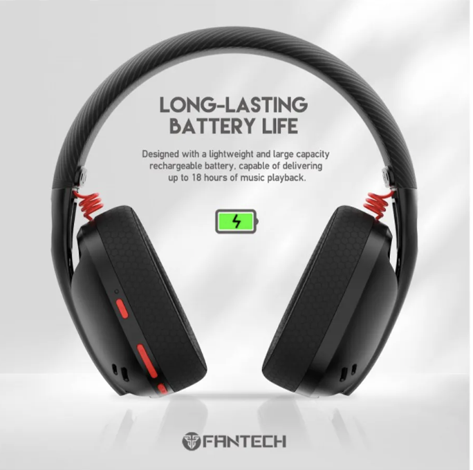 Fantech WHG01 TAMAGO WIRELESS HEADPHONES (BLACK)