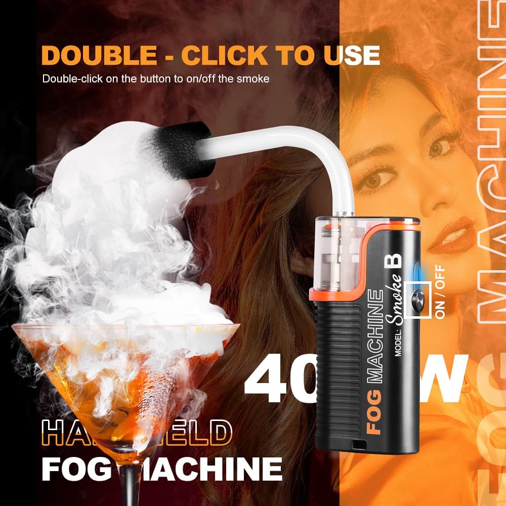 LENSGO Smoke B 40W Dry Ice Smoke Effect HandHeld Smoke Fog Machine Studio