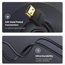 UGREEN Micro HDMI to HDMI Cable Male to Male  0.5M 4K 15841/HD127