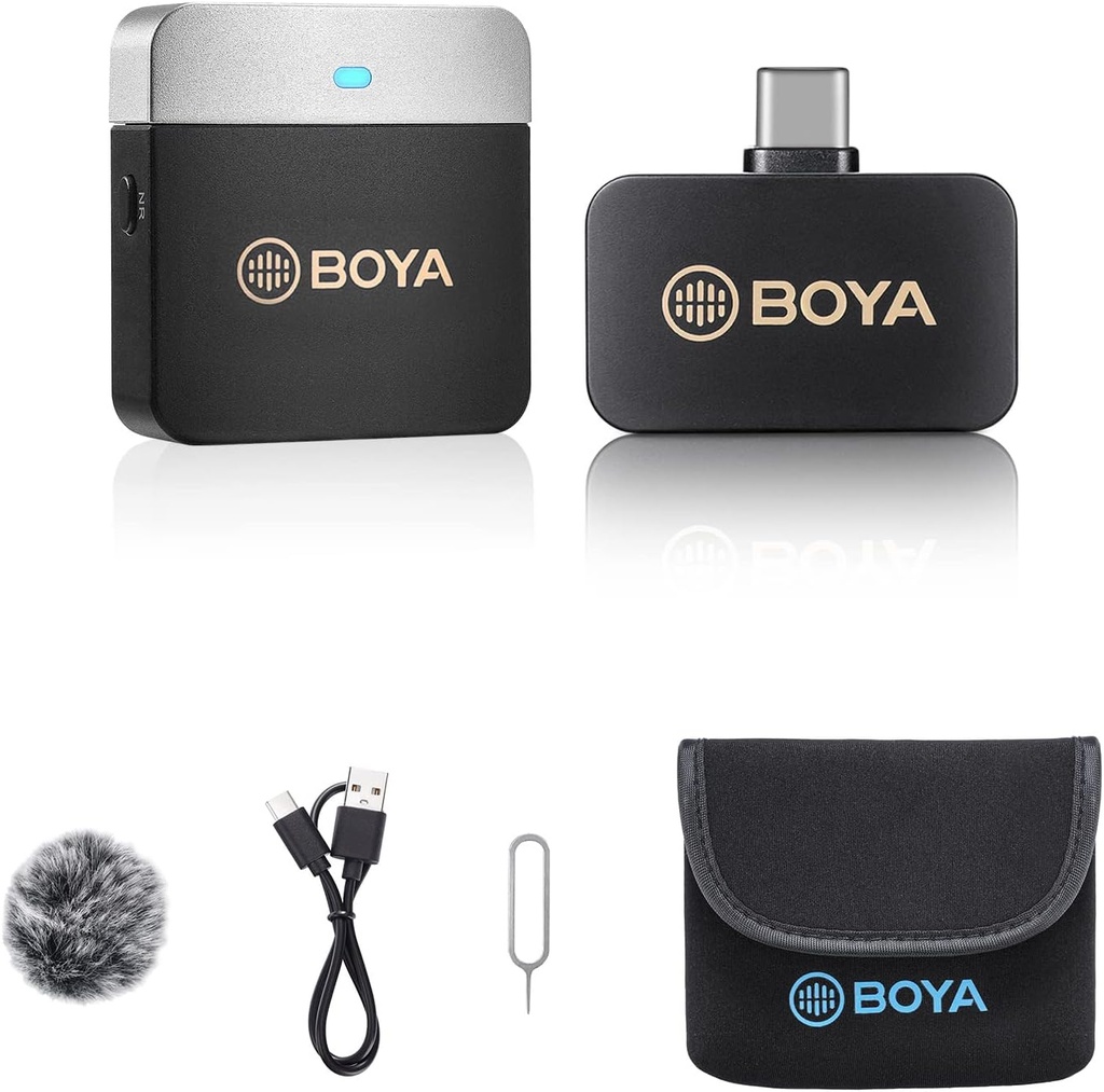 BOYA BY-M1LV Wireless Lavalier Lapel Microphone