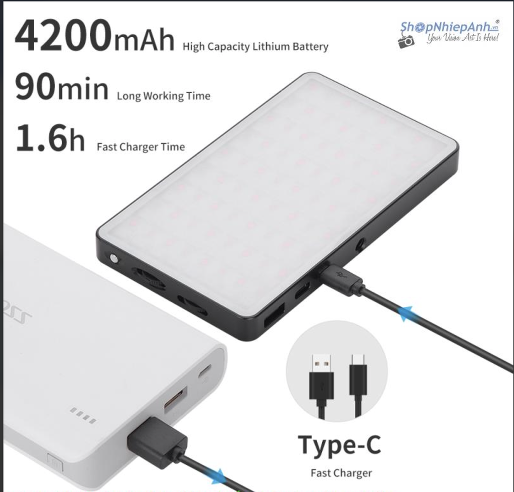 Mini Portable Led Light RGB-160