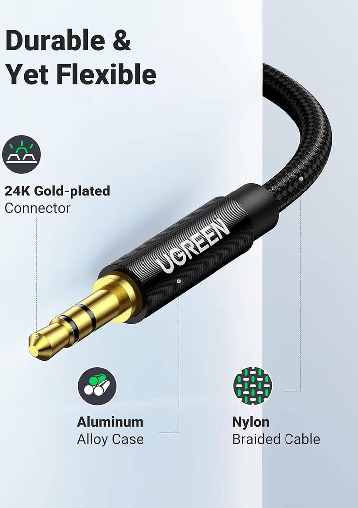 Ugreen Aux Cable Jack 3.5mm Audio Cable 50361