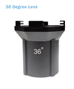 36 Degree Lens Snoot Bowens Mount Photography Photo Condenser with Built-in Geometric Sheet Shapes Gobo Filter Gels