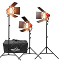 Red head (3*FL-007) 75W Led Lighting kit