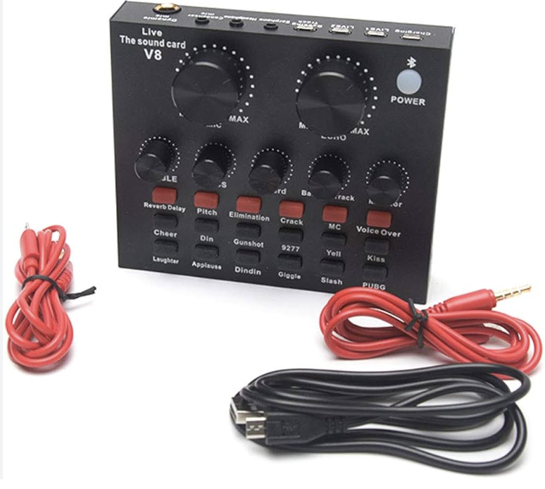 V8 Live Sound Card