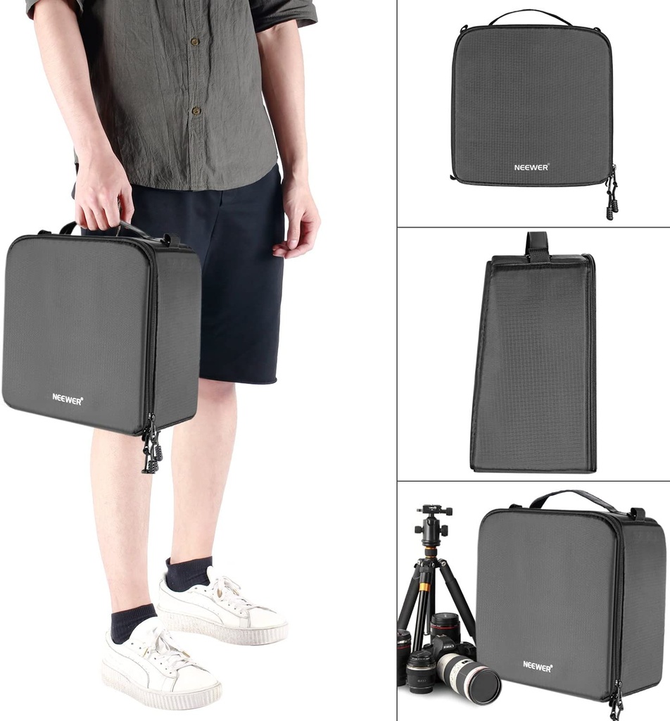 Neewer® Waterproof Shockproof Flexible Partition Camera Padded Bag SLR DSLR Insert Protection Top Handle Case Bag (10085980)