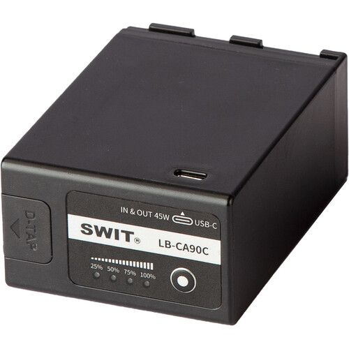 SWIT 90Wh/14.4V Canon BP-A Series Battery with D-Tap and USB Type-C I/O