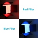 Neewer® 30x30cm Transparent Color Correction Light Gel Filter Set Pack of 8 Gel Sheet for Photo Studio Strobe Flashlight (Red, Yellow, Orange, Green, Purple, Pink, Light Blue, Dark Blue) (10086723)