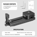 NEEWER Arca Type Quick Release System for Handheld Gimbals Max Load 10kg, CA026