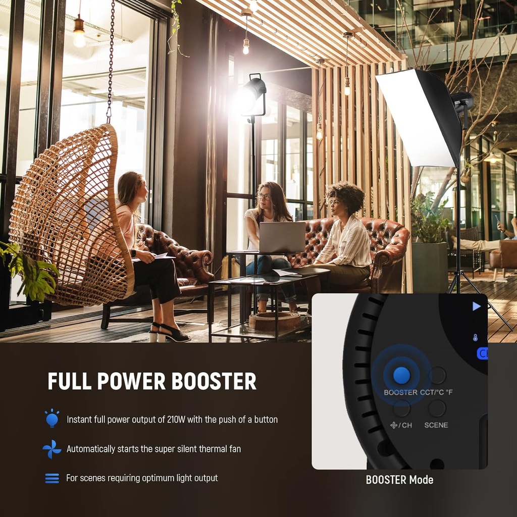 NEEWER CB200B BI-COLOR 210w LED VIDEO LIGHT (10103569)
