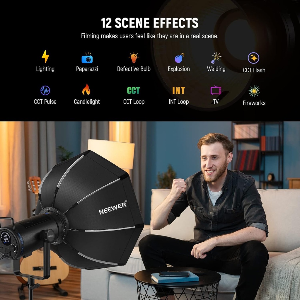 NEEWER CB200B BI-COLOR 210w LED VIDEO LIGHT (10103569)