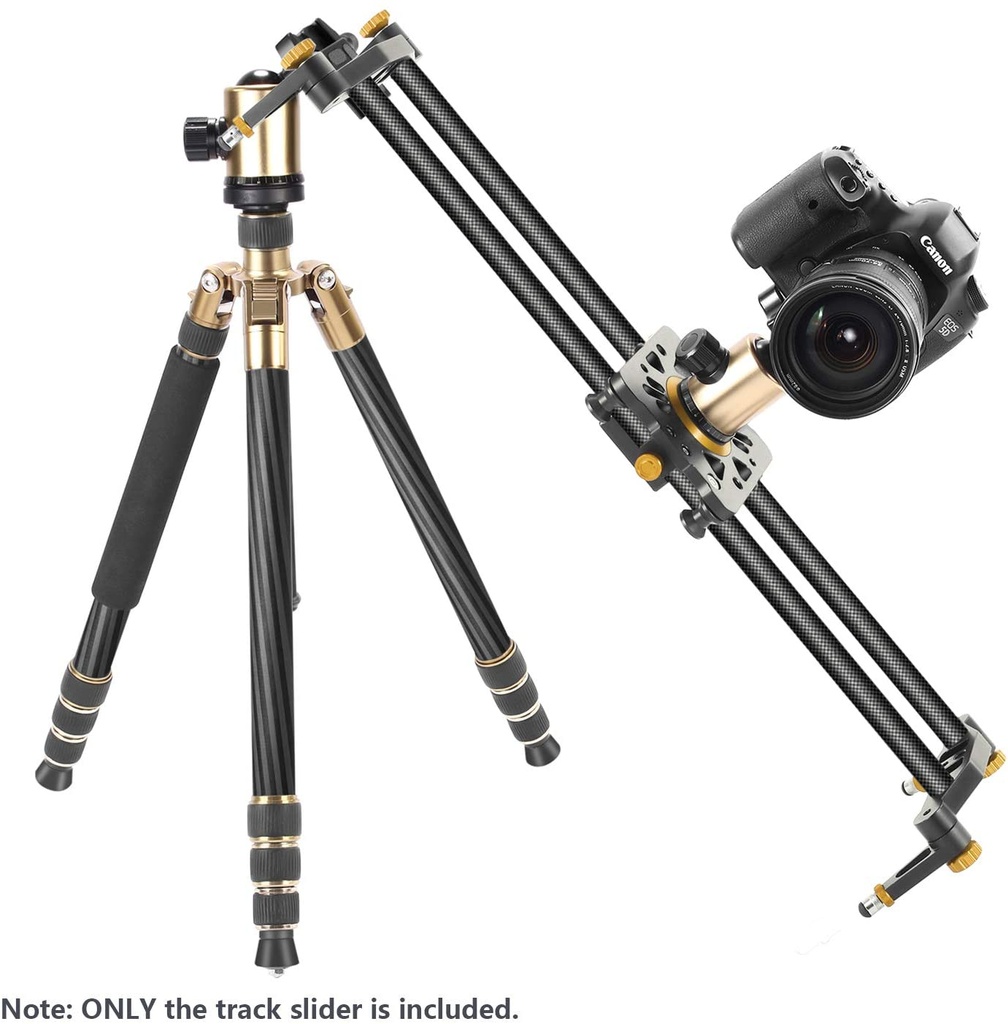  NEEWER Motorized Camera Slider, 39.4/100cm Carbon