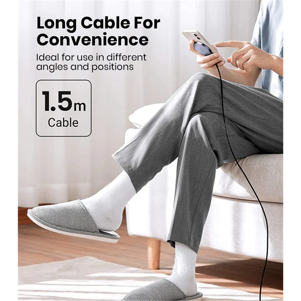 UGREEN 30233 15W Magnetic Wireless Qi Charger