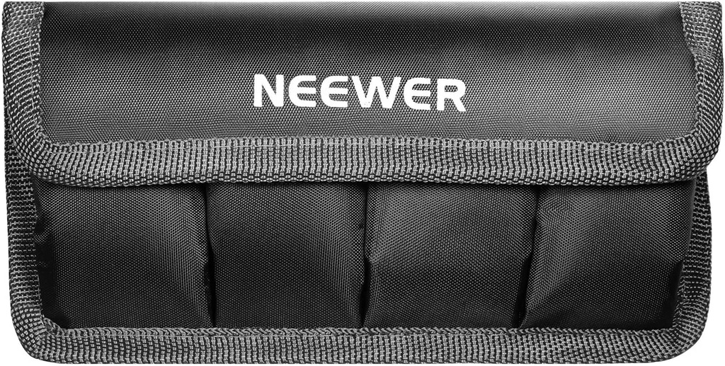 Neewer DSLR Battery Bag/Holder/Case for AA Battery and lp-e6/ lp-e8/ lp-e10/ lp-e12/ en-el14/ en-el15/ fw50/ f550 and More, Suitable for Battery  (10088428)