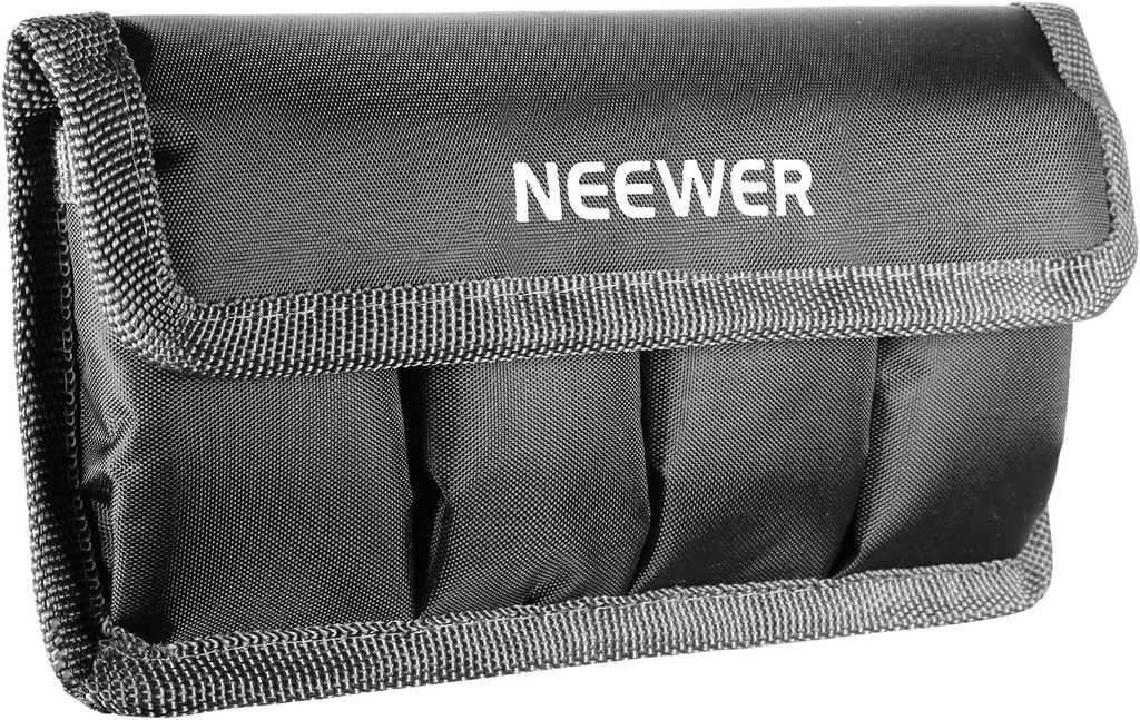 Neewer DSLR Battery Bag/Holder/Case for AA Battery and lp-e6/ lp-e8/ lp-e10/ lp-e12/ en-el14/ en-el15/ fw50/ f550 and More, Suitable for Battery  (10088428)