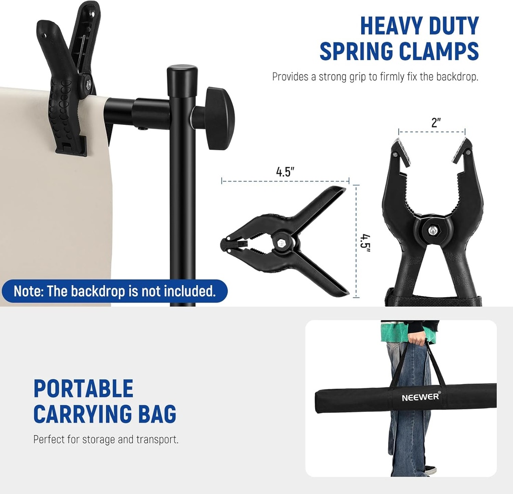 NEEWER Backdrop Stand Heavy Duty 315x245cm NK-ST300 10103071