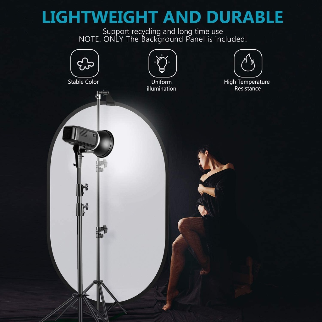 NEEWER Light Diffuser Panel for Photography, 39.4"x59"/100x150cm Soft White Diffuser Fabric with Carry Bag, Collapsible Pop Out Light Modifier for Studio and Outdoor Portrait, Product, Video Shooting (10090905)