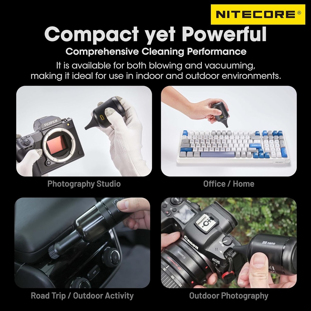 NITECORE BB Nano Portable Versatile Air Blower