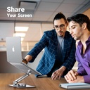 UGREEN 90849 - Laptop Stand for Desk Adjustable 360 Rotating Base