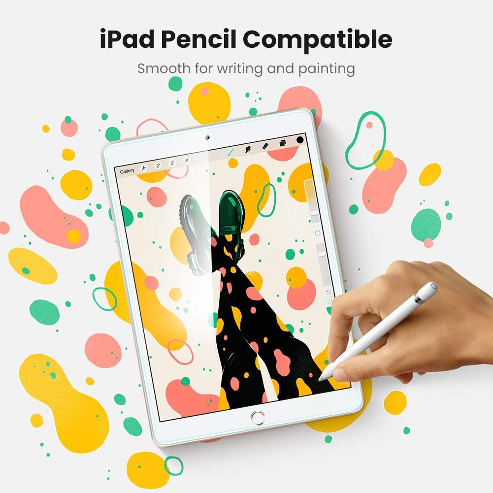 UGREEN 80352 - UGREEN Edge HD Protective Film with Easy Install Kit for iPad 10.2inch (2019) (1-Pack)