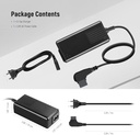 NEEWER D-Tap Battery Charger with 3.3ft/1m D-Tap Cable for V-Mounting/V-Lock/Gold Mounting Battery 10100810