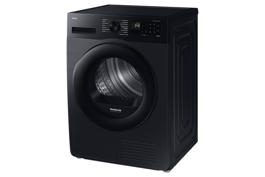 DV90DG52A0AB (Heat Pump Technology (A+++), OptimalDryâ„¢ System, Smart Control via WiFi & SmartThings App, Quick Dry 35' Program, Wrinkle Prevent Function)