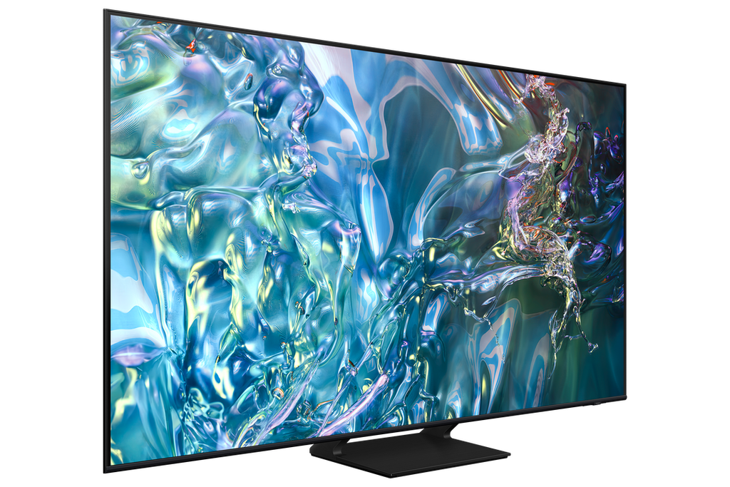 Samsung TV Q60D (75" QLED screen, 4K resolution, Quantum Lite processor, 60Hz refresh rate, HDR10+ support, OTS Lite sound, AirSlim design, Filmmaker Mode, SmartThings & AirPlay support, Ambient Mode, HDMI 4K input)