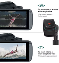 AODELAN Lanc Camcorder Zoom Controller Video Camera Zoom Video Recording Remote Control with 2.5mm Cable for Canon