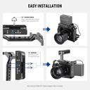 NEEWER NP-F Battery Adapter Plate for DSLR & Mirrorless Cameras, with LED Power Indicators 10101620