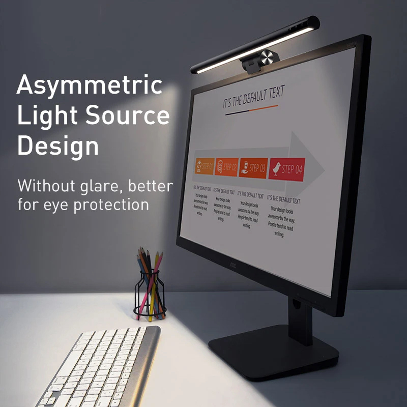 Baseus Computer Light Desk Lamp Screen Black / Version :  i-work 2