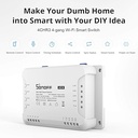 SONOFF 4-Gang 4CHR3 Wifi Smart Switch