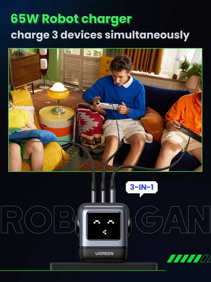 UGREEN 25685B - Uno Charger 65W (Black)