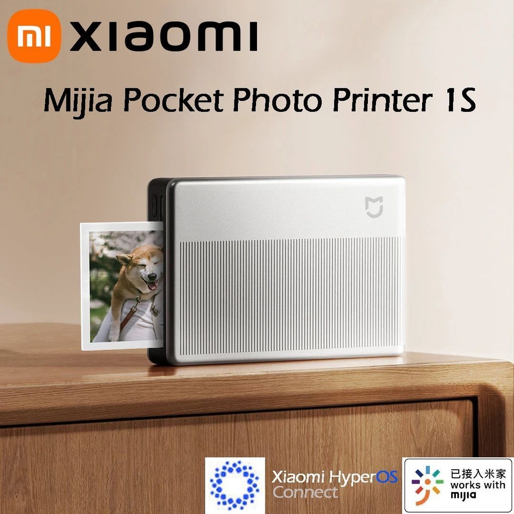 Xiaomi Mijia Pocket Photo Printer 1S Photo Printing Multiple Colors