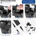 NEEWER Replacement Battery for LP-E6 LP-E6N LP-E6NH with DC Coupler and AC Adapter 10101750