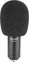 Neewer Ball Type Foam Windscreen Pop Filter for Condenser Microphone,2.36x1.57x2.75 in / 6x4x7cm, Black (40088463)