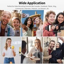 BOYA OMIC-D 2-Person Wireless Microphone System with Lightning Connector for iOS Devices (Black)