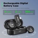 BOYA OMIC-U 2-Person Wireless Microphone System with USB-C Connector for Mobile Devices (Black)