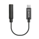 BOYA BY-K6 DJI Osmo Pocket Microphone  Adapter USB C to 3.5mm TRS