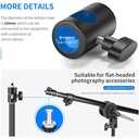 Neewer ST12 Rapid Multifunctional Light Stand Tip Adapter (2-Pack) 10099613