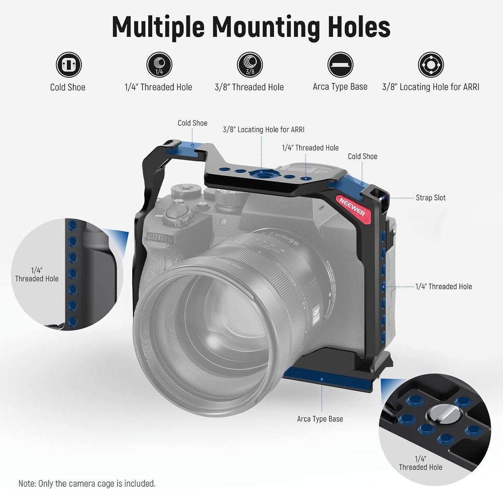 NEEWER CA004 Camera Cage For Sony a7 IV/a7R IV/a7R V/a7S III/a1 10101731