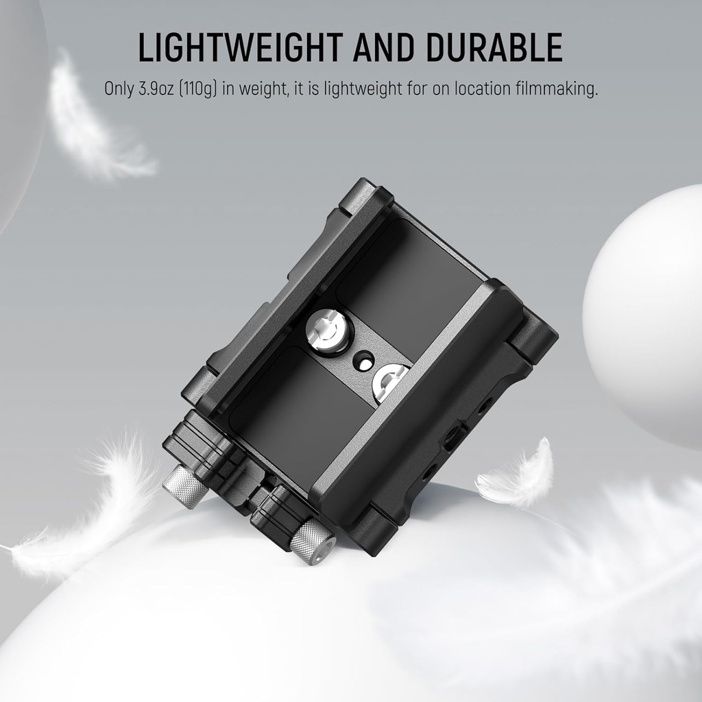 NEEWER Mount Bracket SSD Holder with Cold Shoe Cable Clamp