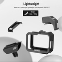 Neewer Video Rig Cage Compatible with GoPro Hero 13 12 11 10 9 Light Mod Max Lens Mod