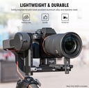 NEEWER Arca Type Quick Release System for Handheld Gimbals Max Load 10kg, CA026
