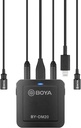 Boya BY-DM20 2-Person Digital Lavalier Microphone with Lightning, USB-C & USB Output