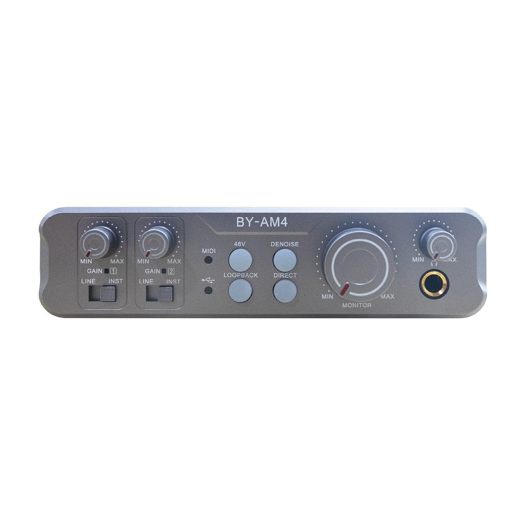 BOYA BY-AM4 USB-C Audio/MIDI Interface