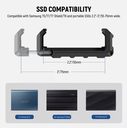 NEEWER T5 T7 T9 SSD Holder Mount Bracket for iPhone 15Pro Max Samsung Phone Cage 10103949