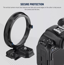NEEWER Rotatable Collar Mount Plate for Canon EOS R5 R5C R6 Mark II 10103205