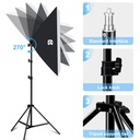 PULUZ PKT3134 Softbox Lighting Kit 2 PCS 50x70cm