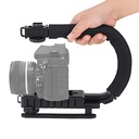 PULUZ PU3006 Camera Stabilizer Portable Handheld DV Bracket U/C Shape Holder Kit for DSLR Camera Photography